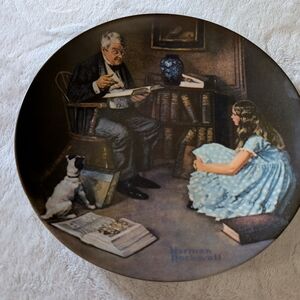 Knowles Limited Edition Plate - The Storyteller